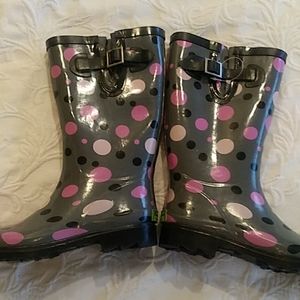 Mid Calf Rain Boots, Western Chief Size 8